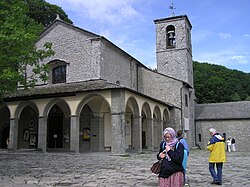 Bazilika La Verna nedaleko Chiusi della Verna