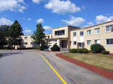 View of the Madonna Hall residences in 2016.