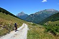 Op de route naar de Col de l'Arclusaz (hier op de terugweg naar École)