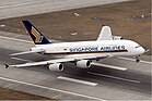 Vor sieben Jahren, am 25. Oktober 2007, führte SIA den ersten Linienflug mit dem A380 durch. Airbus A380 (Singapore Airlines) KW 43 (ab 19. Oktober 2014)