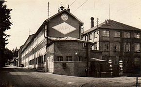 L'usine Japy à Beaucourt.