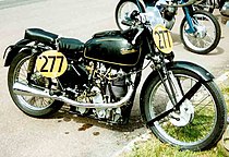 Velocette KTT Mk VIII uit 1948