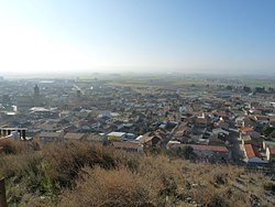 Anvista d'Alfacharín dende o suyo castiello