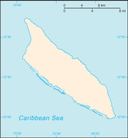 Oranjestad trên bản đồ Aruba