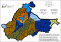 Etnická štruktúra Brcka podľa osád 2013