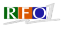 Ancien logo de RFO 1 utilisé entre 1990 et 1994.