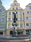 Merkuriusbrunnen i Augsburg, 1596-99