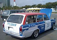 Rear view of Nissan Prince Skyline 1500 Van DeLuxe V51B