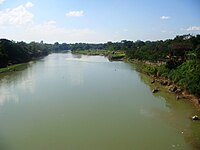 Overview of La Pulilan Resort and Angat River from Pulilan-Plaridel Bridge