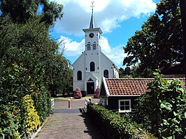 De Schellingwouderkerk aan de Wijkergouw.