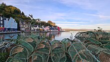 Lobsterpots at Tobermory harbour