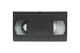 Uiterlijk van een VHS-cassette