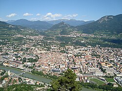 Pohled na Trento
