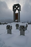 mémorial aux fusiliers du Sitch, classé[7] à Makivka,