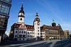 Old and new city hall