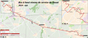 Image illustrative de l’article Bus à haut niveau de service de Douai