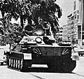 Image 28Cuban PT-76 tank crew on routine security duties in Angola (from History of Cuba)