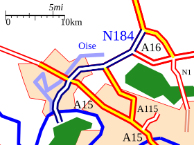 Carte de la route.