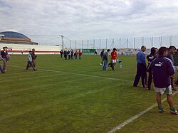 The Ikomar after a 1–0 win over Elche Ilicitano