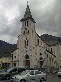 Une église de Laruns.