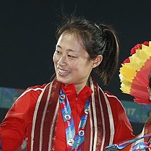 Vizeweltmeisterin Li Lingwei