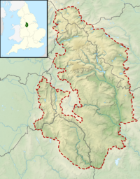 Kinder Scout is located in the Peak District