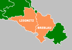 Regierungsbezirke in Neder-Silezië (1922)