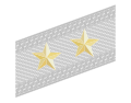 Dienstgradabzeichen Generalmajor an Alpini-Hut