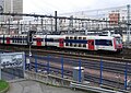 Een Z 8800 treinstel komt aan op station Montparnasse, in november 2004.