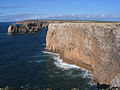 Falaises au nord du cap Saint-Vincent