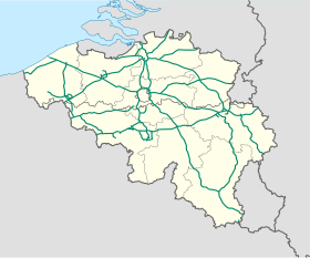 (Voir situation sur carte : réseau autoroutier de Belgique)