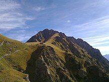 Vetta del Dent du Salantin, nelle Prealpi di Savoia