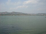 The Cerrón Grande Reservoir as seen from Suchitoto, El Salvador.