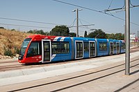 A tram on Line ML-3.