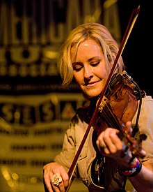 Maguire performing at SXSW, Austin, Texas in 2010