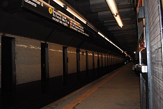 Definitely not a nice-looking subway station