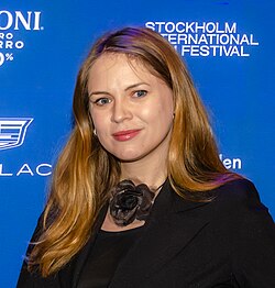 Alexandra Dahlström under Stockholms filmfestival 2023.