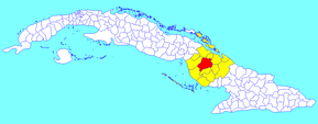 Poziția localității Camagüey