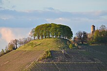 Castell, mit Turmhügel Altcastell