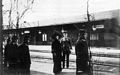 Bahnhof Hetzendorf, Kaiser Karl und Kaiserin Zita, 1916