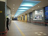 東室蘭駅自由通路（わたれーる）（2008年5月）