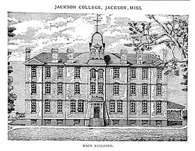 Jackson College en 1889