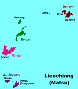 Juguang Township in Lienchiang County