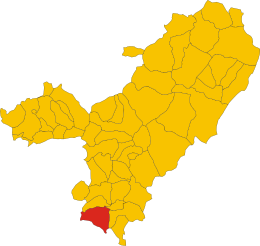 Map of comune of Meana Sardo (province of Nuoro, region Sardinia, Italy) - until 2016.svg