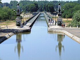 Le pont-canal de Briare.