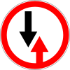 2.6.1 Give way to oncoming traffic