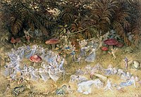 Feeënkringen en paddenstoelen, Richard Doyle