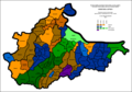 Etnična struktura Brčkega po naseljih 1961