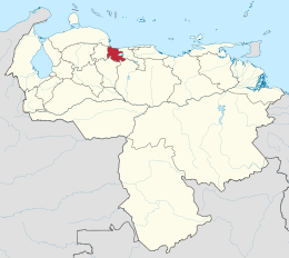Carabobo – Localizzazione