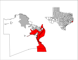 Location of Port Arthur, Texas - U.S. Census Map